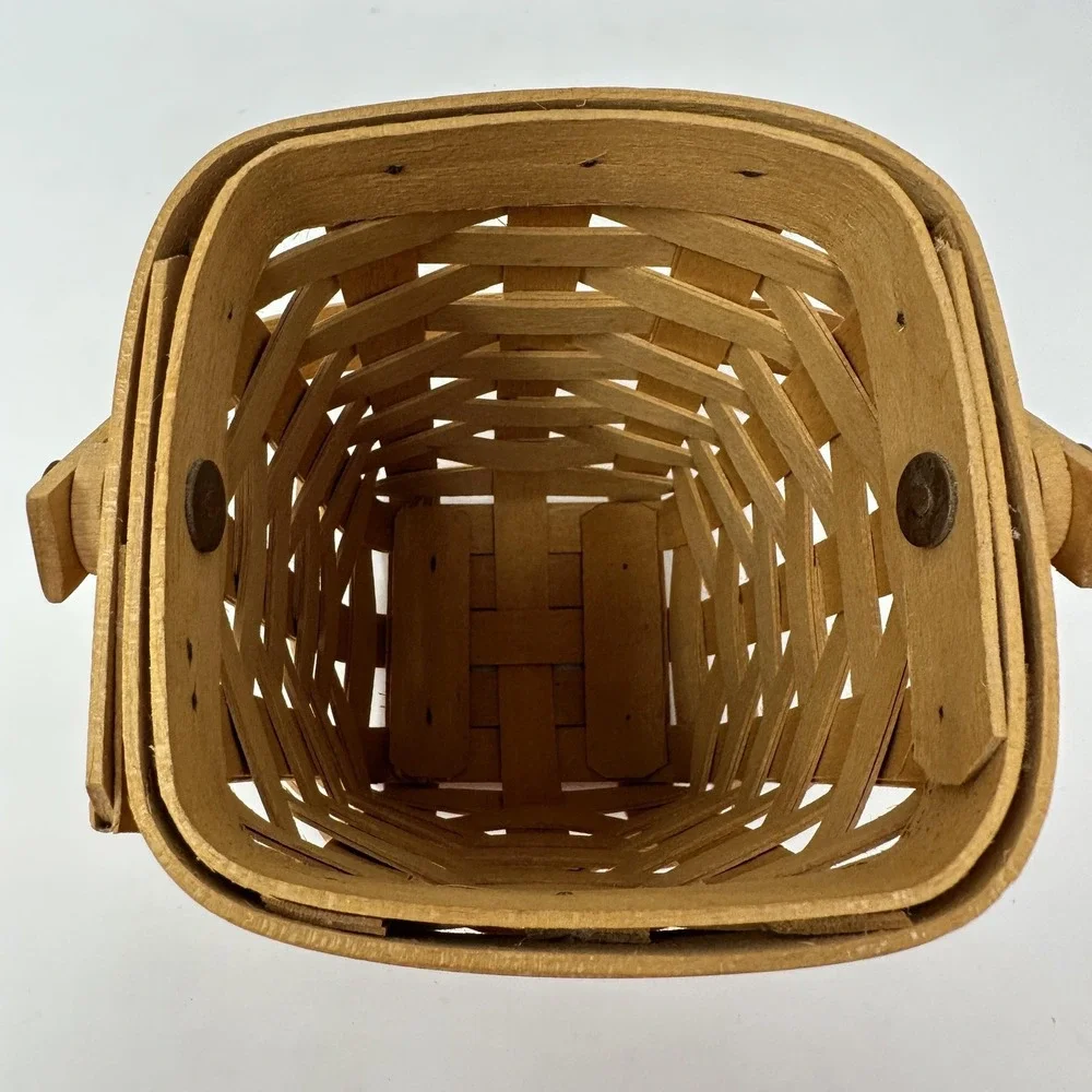 Vintage Longaberger‎ 1998 Horizon of Hope Basket with Plastic Liner Made in USA